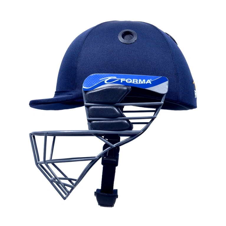 Forma Cricket Helmet - Little Master - Steel Grill - Navy