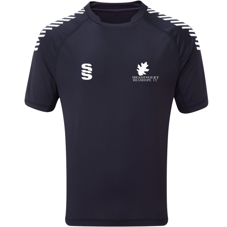 HEADINGLEY BRAMHOPE CC Dual Games Shirt : Navy