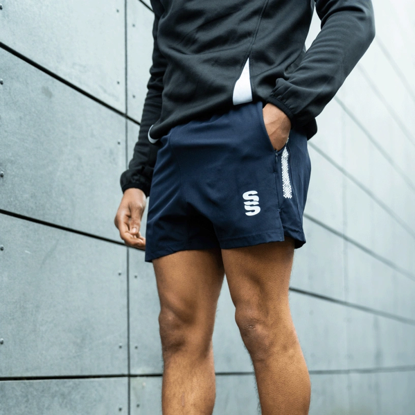HEADINGLEY BRAMHOPE CC Performance Gym Short : Navy