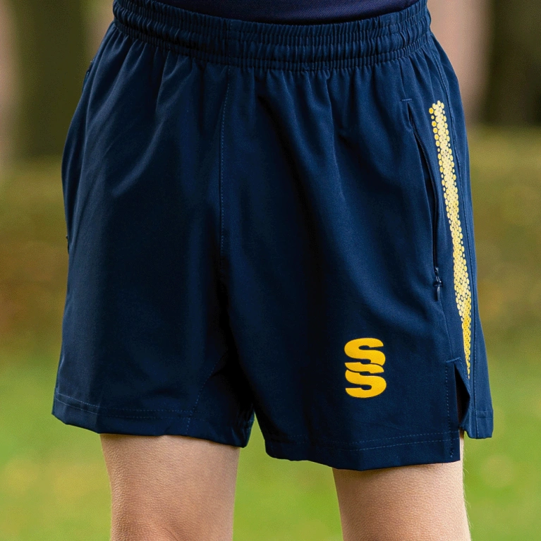 HEADINGLEY BRAMHOPE CC Performance Gym Short : Navy