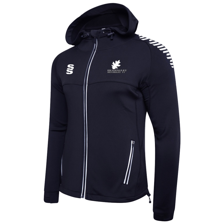 HEADINGLEY BRAMHOPE CC Dual Full Zip Hoody : Navy